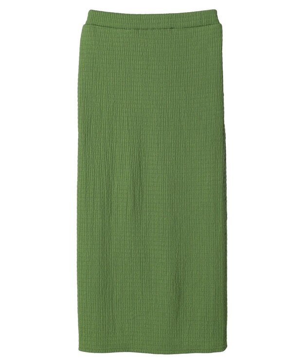 Green Parks ふくれＪＱ　Ｉラインスカート Green