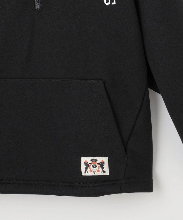 PW CIRCULUS 【WOMEN】ハーフジップ スウェット ブラック系