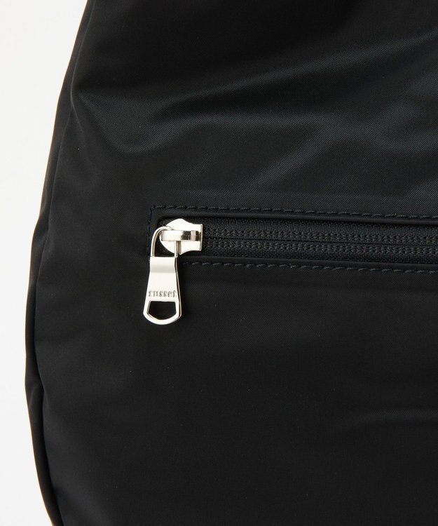 russet クラウズナイロン 縦長2WAYショルダーバッグ(CE-1623) Black