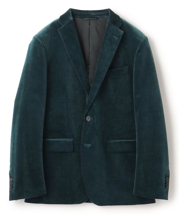 JOSEPH HOMME ライトコーデュロイストレッチ　ジャケット ピーコックグリーン系