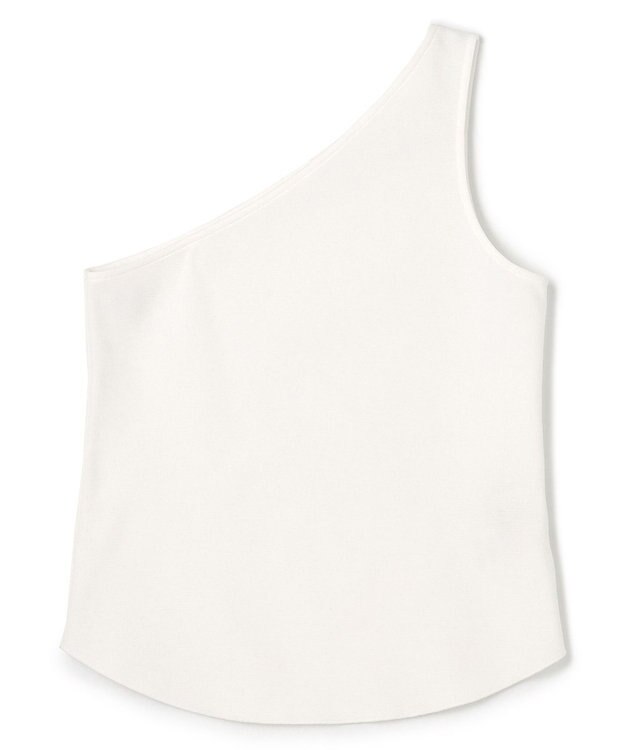 uncrave コットンミラノ ワンショルダー トップス（uncrave WHITE） オフ