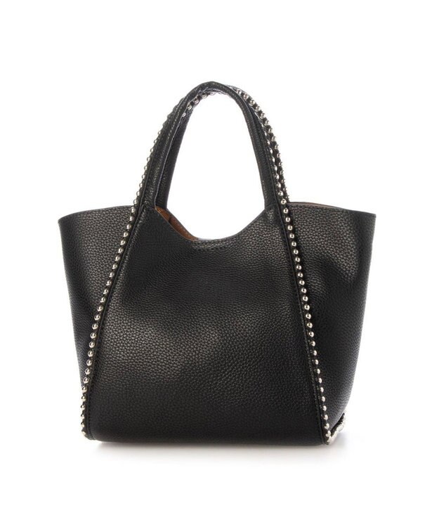 UNBILLION 【テレビ ドラマ着用アイテム】カシュカシュ cachecache / ボールチェーン2wayミニトートバッグ ブラック