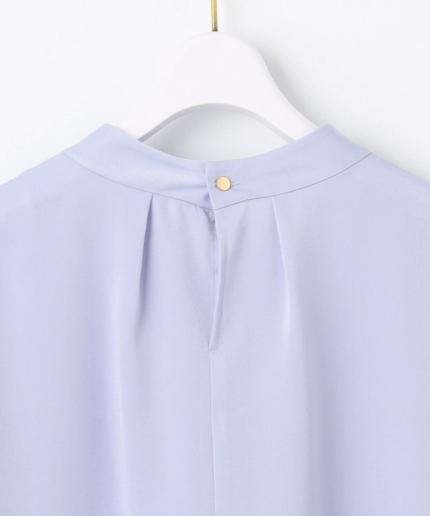 ANY SIS S 【洗える】4WAYボウタイ ブラウス ライトブルー