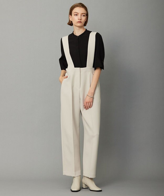 ICB 【防シワ・洗える】 トリプルクロスツイル オールインワン トープ系