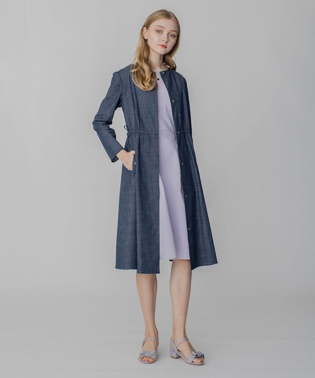 TOCCA 【洗える！】TORCH DENIM コート ネイビー系1