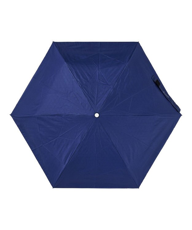 MOONBAT ハニカム断熱パラソル グラデーション 折りたたみ傘 晴雨兼用 日傘 一級遮光 UV ディープブルー