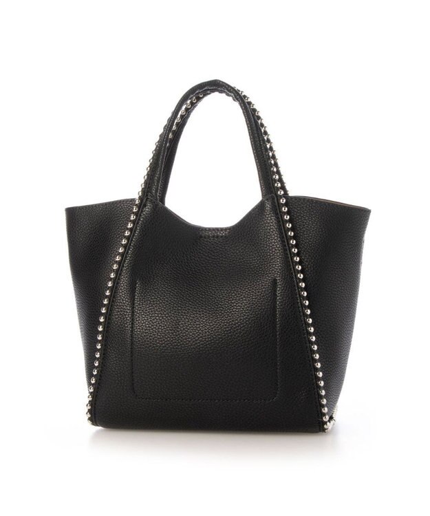 UNBILLION 【テレビ ドラマ着用アイテム】カシュカシュ cachecache / ボールチェーン2wayミニトートバッグ ブラック