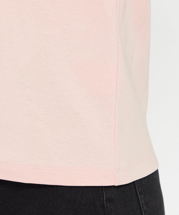 uncrave ダブルフェイスジャージー ボリュームスリーブカットソー ピンク