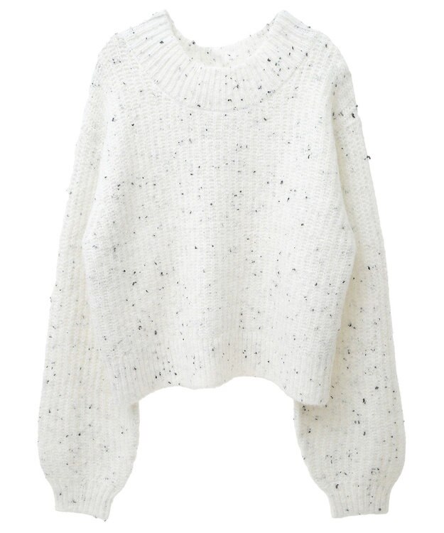 Green Parks ２ｗａｙ　ショート丈ネッププルオーバー White