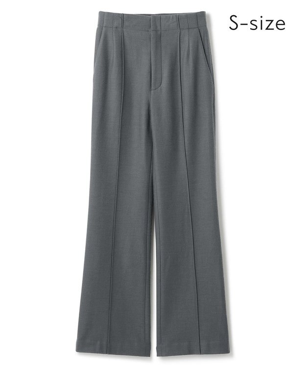 BEIGE， 【S-size】MAZARINE / スリムフレアパンツ C.Gray