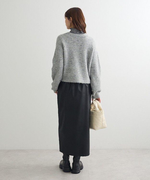 Green Parks ２ｗａｙ　ショート丈ネッププルオーバー Light Gray