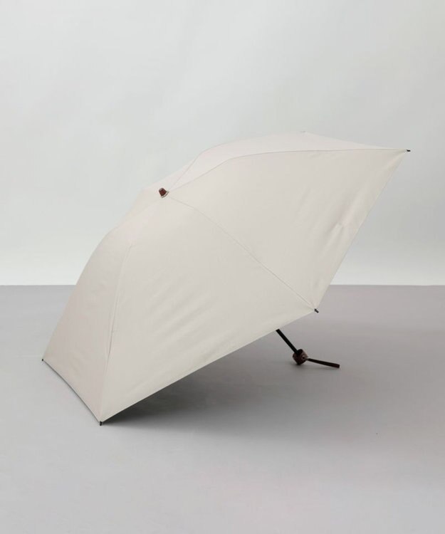 AURORA 【WEB限定】 晴雨兼用傘（折りたたみ・大寸クイックオープン） ベージュ