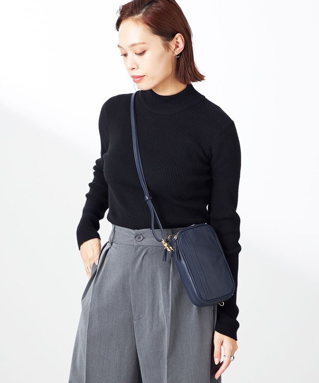 Y'SACCS 木村多江×Y'SACCS スクエアマルチショルダー ネイビー