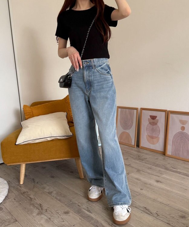 WEGO 【SMサイズ展開】コンパクトリブT ブラック