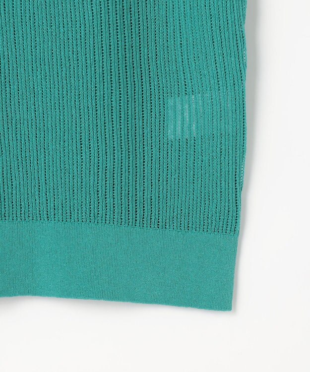 自由区 S 【前後着用可能】ファインリネンナイロン2WAY プルオーバー エメラルド