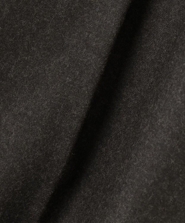 ICB 【洗える・WEB限定カラーあり】 ウールミルドサキソニー テーパードパンツ チャコール系