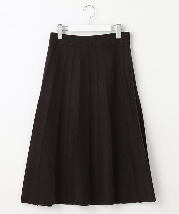 自由区 【ご好評につきWEBのみ新色追加/洗える/マルチウェイ】リバーシブルニット セットアップ ブラウン系