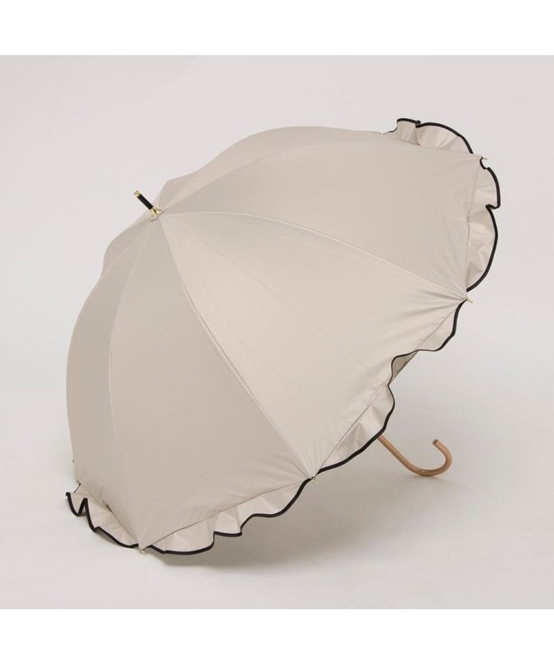 UNBILLION カシュネ cachenez / 【晴雨兼用】【日傘】 UV カット率99％以上 PUへプラムバルーンショートパラソル ベージュ