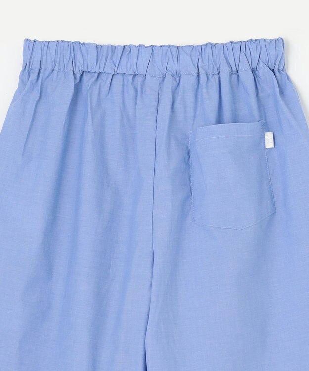 組曲 KIDS 【150-160㎝】シャンブレー ショートパンツ サックスブルー系