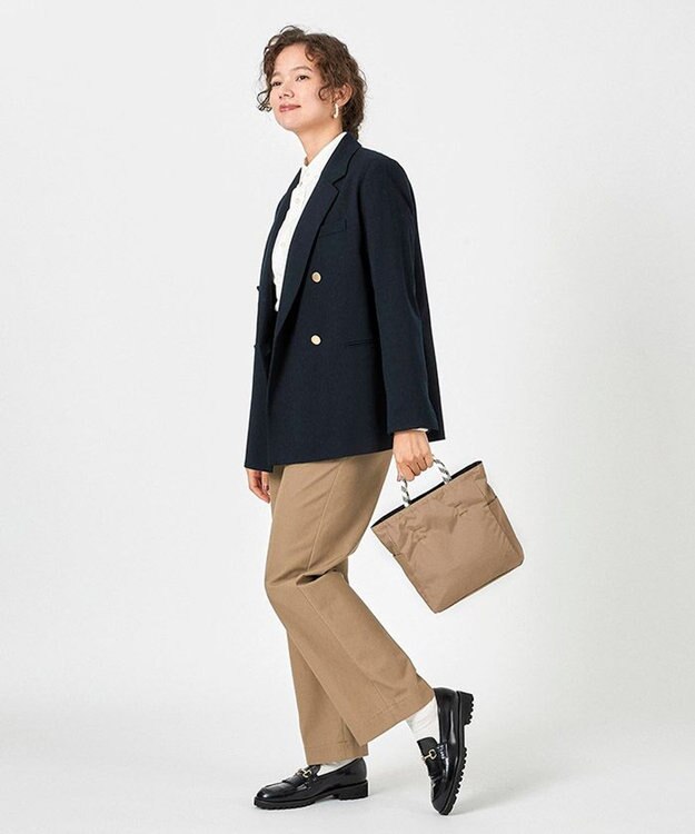 LeSportsac MEDIUM 2 WAY TOTE/ジェットブラック/プロビンシャル ジェットブラック/プロビンシャル