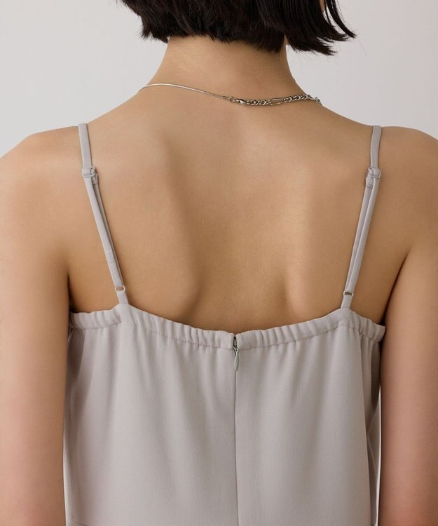 GRACE CONTINENTAL レースコンビサロペット グレー