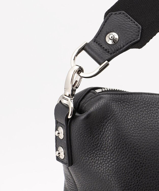 JOSEPH HOMME 【LEON 掲載】オールレザーシュリンク　BOSTON BAG ブラック系