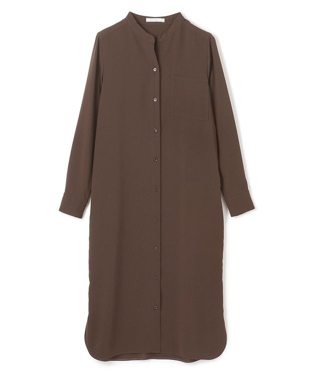 BEIGE， 【WEB限定】MANASLU / シャツワンピース Brown