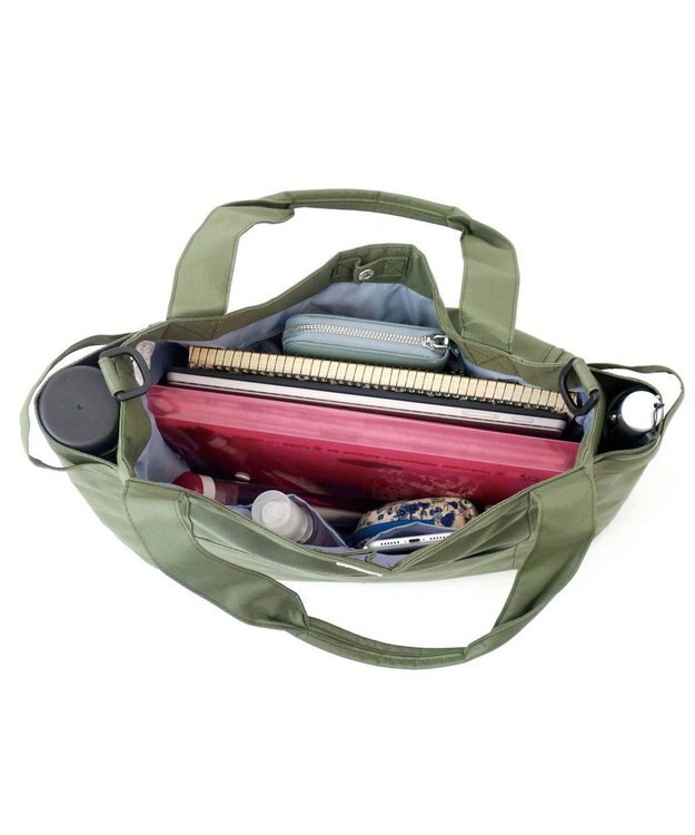 ROOTOTE 3157【ロングセラー商品】SN.ミディアム.ポケッツ-D 05：カーキ