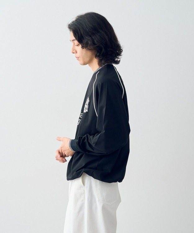 CRAFT STANDARD BOUTIQUE UVカット/イージーケア/ゲームシャツ-D Black