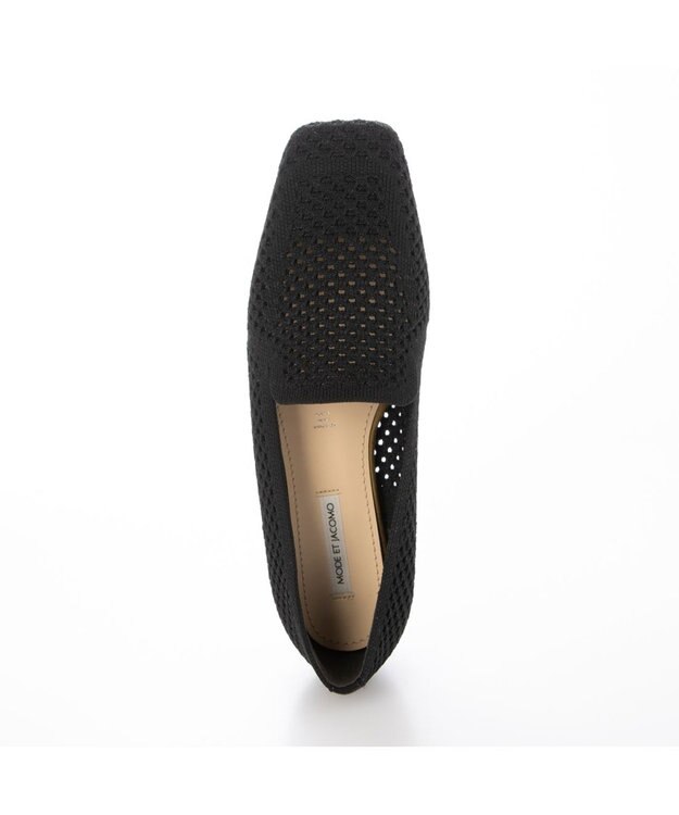 MODE ET JACOMO <MODE ET JACOMO>ニットローファー ブラック