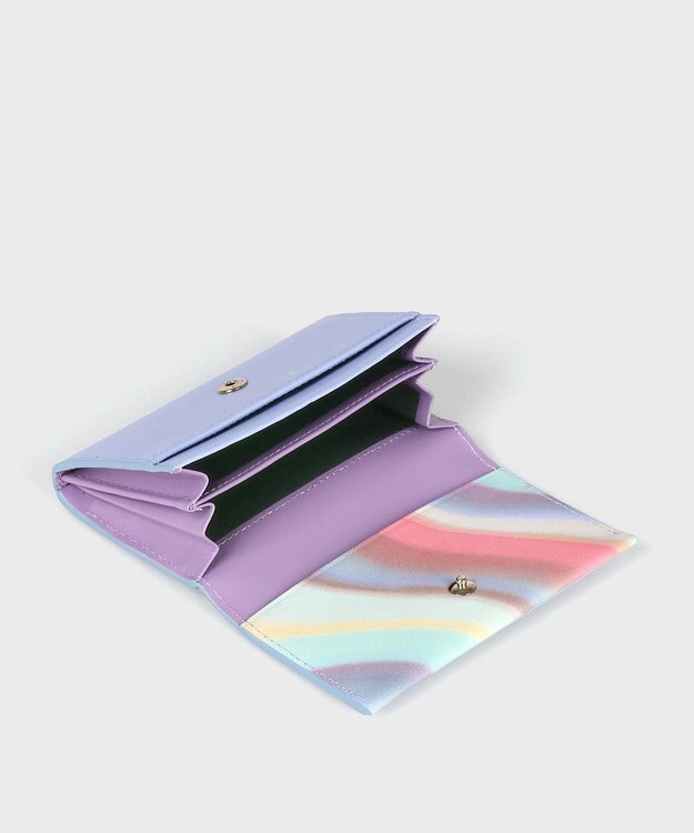 Paul Smith スプレースワールトリム 名刺入れ サックスブルー