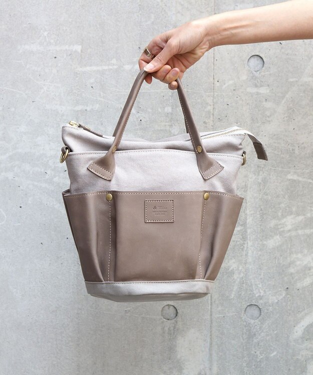 FOLNA RD レザー2WAYガーデンバッグ ブラック