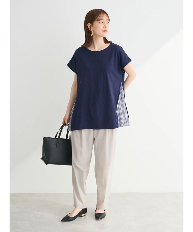 Green Parks ・ＥＬＥＮＣＡＲＥ　ＤＵＥ　ナイロンタックカーブパンツ Light Gray