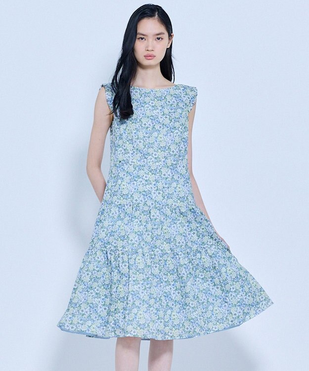 TOCCA 【WEB限定カラーあり・00サイズあり】MORNING BLOOM ドレス グリーン系5