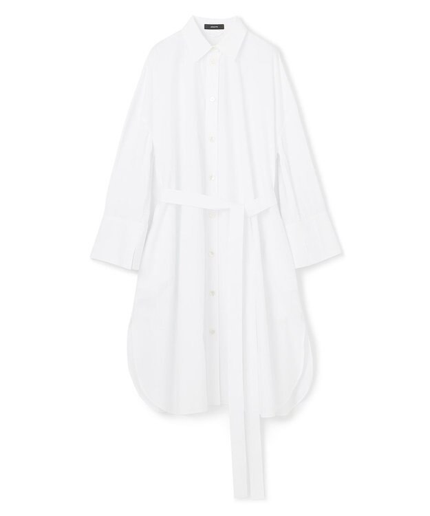 JOSEPH ポプリン　シャツドレス White