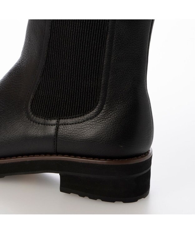 ing <ing>サイドゴアブーツ ブラック