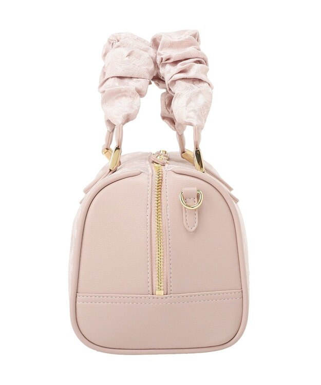 Maison de FLEUR レース2Wayボストンバッグ Pink