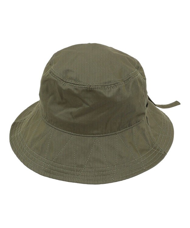 Green Parks ・リボンアドウ゛ェンチャーハット Khaki