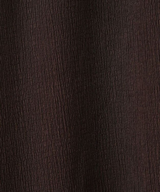 Green Parks 配色ステッチ楊柳イージーパンツ Brown