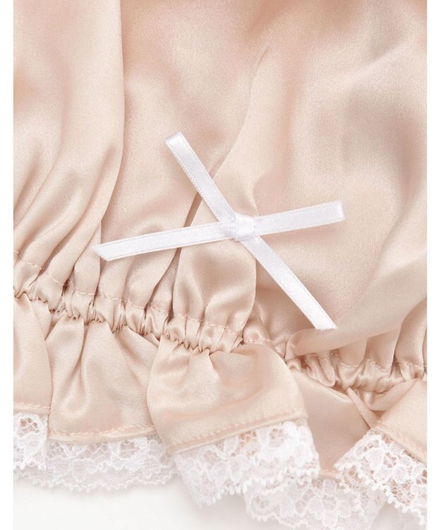 ワコール／睡眠科学 【ナイトキャップ】　シルク（本体）　絹100%（本体）　吸放湿性　睡眠科学／ワコール　YEY145 ピンク