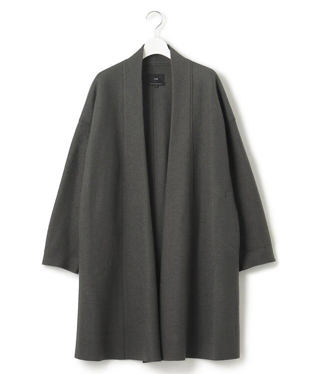 23区 S コンプレストパイル コーディガン グレー系