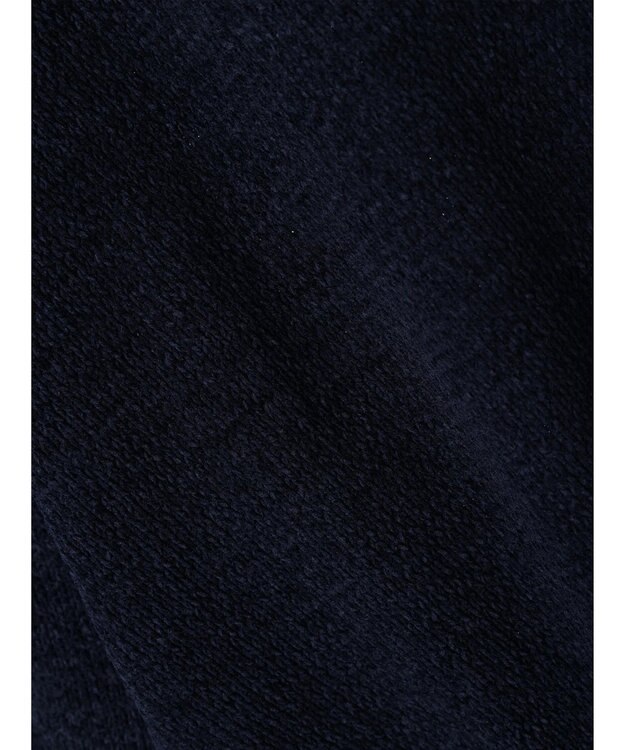 CRAFT STANDARD BOUTIQUE 洗えるコードモールＶネックプルオーバー Navy