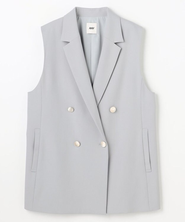 ANY イージーケアライトストレッチジレ ライトグレー