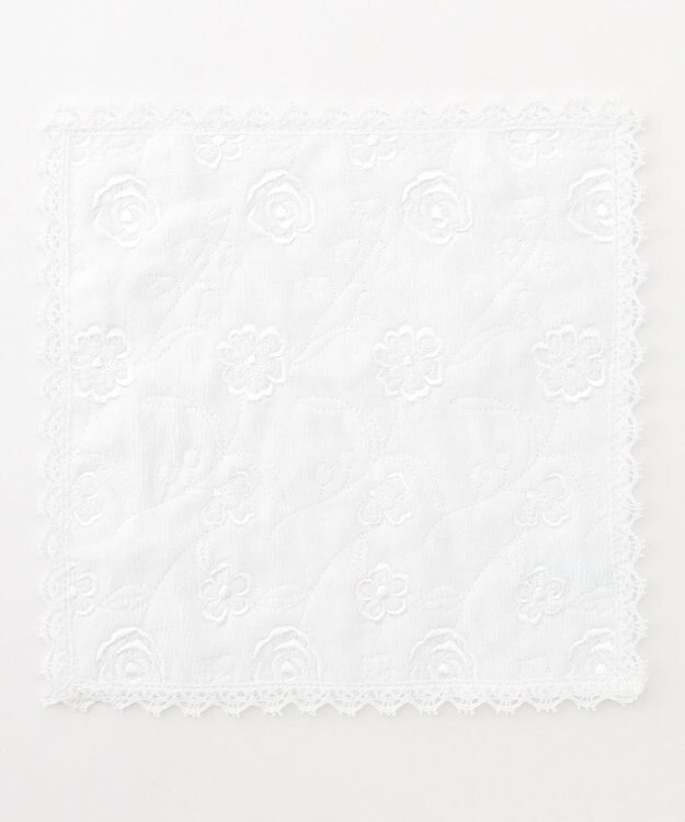 TOCCA ROMANCE LACE MINITOWELCHIEF タオルハンカチ ホワイト系