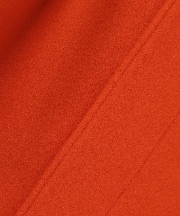 J.PRESS LADIES Jackal 140sソフトメルトン ダッフルコート オレンジ系