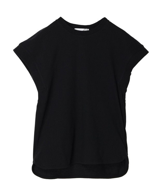 Green Parks ・Ｐｅｔｉｔ　Ｆｌｅｕｒ　リブフレンチＴＥＥ Black