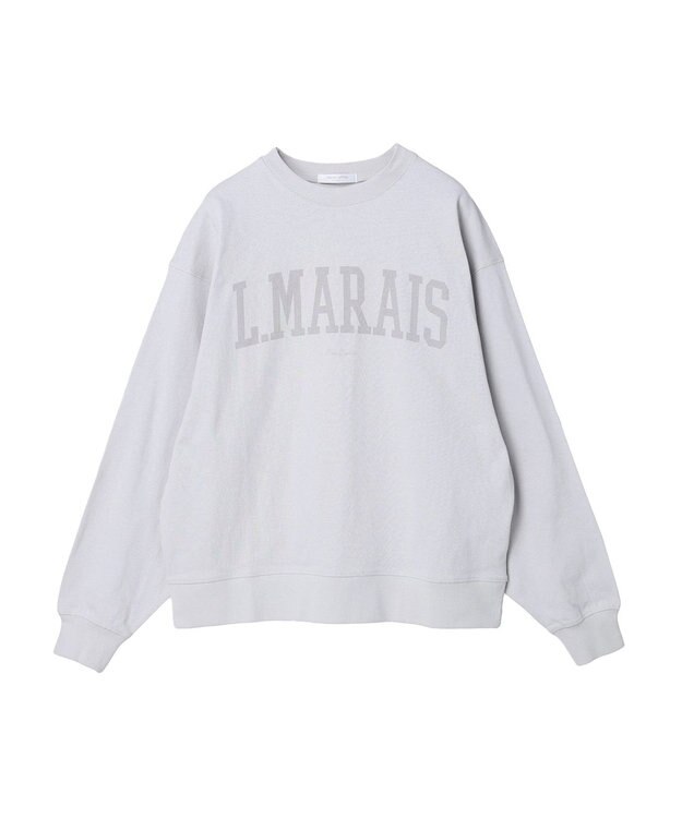 Green Parks ロゴトレーナーＴＥＥ Gray