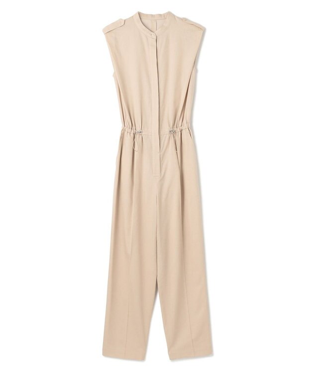 uncrave 【手洗い可】シャンブレー オールインワン（uncrave WHITE） エクリュ