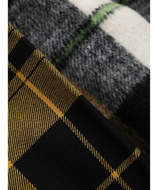 AMERICAN HOLIC アソートチェックプリーツスカート Yellow