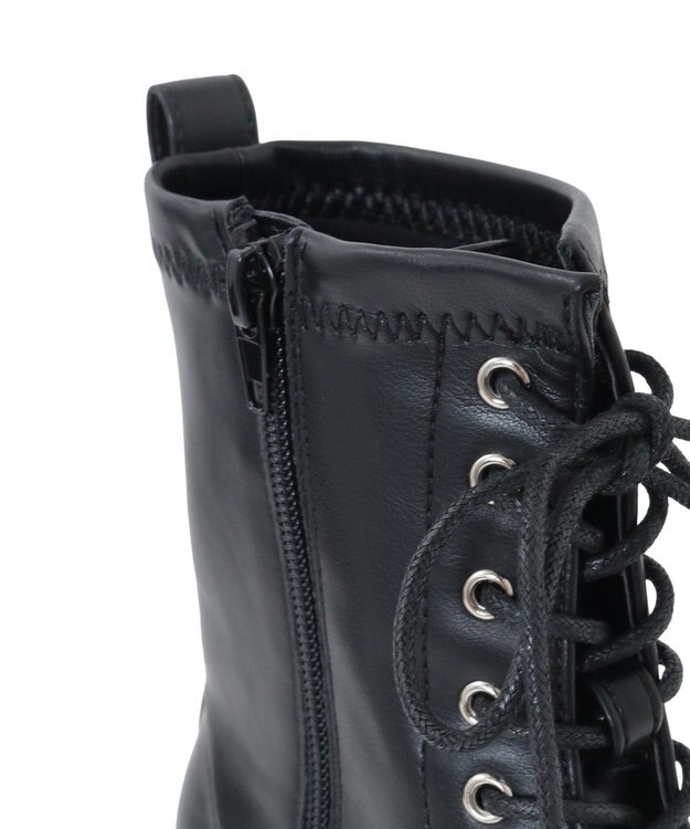 Green Parks ・ｍｉｎｉａ　レースアップショートブーツ Black